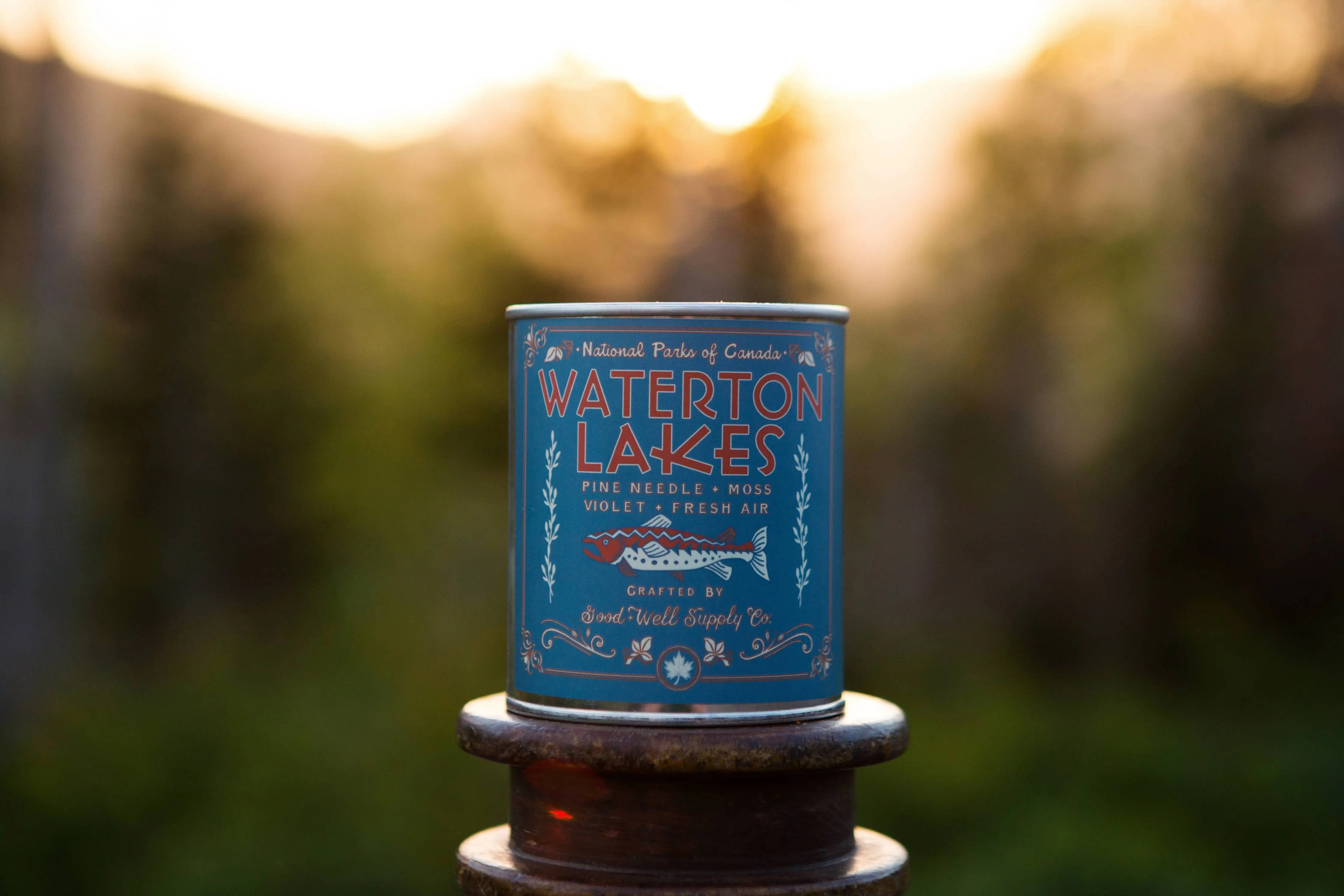 Waterton Lakes National Park of Canada Candle Good & Well Supply Co.