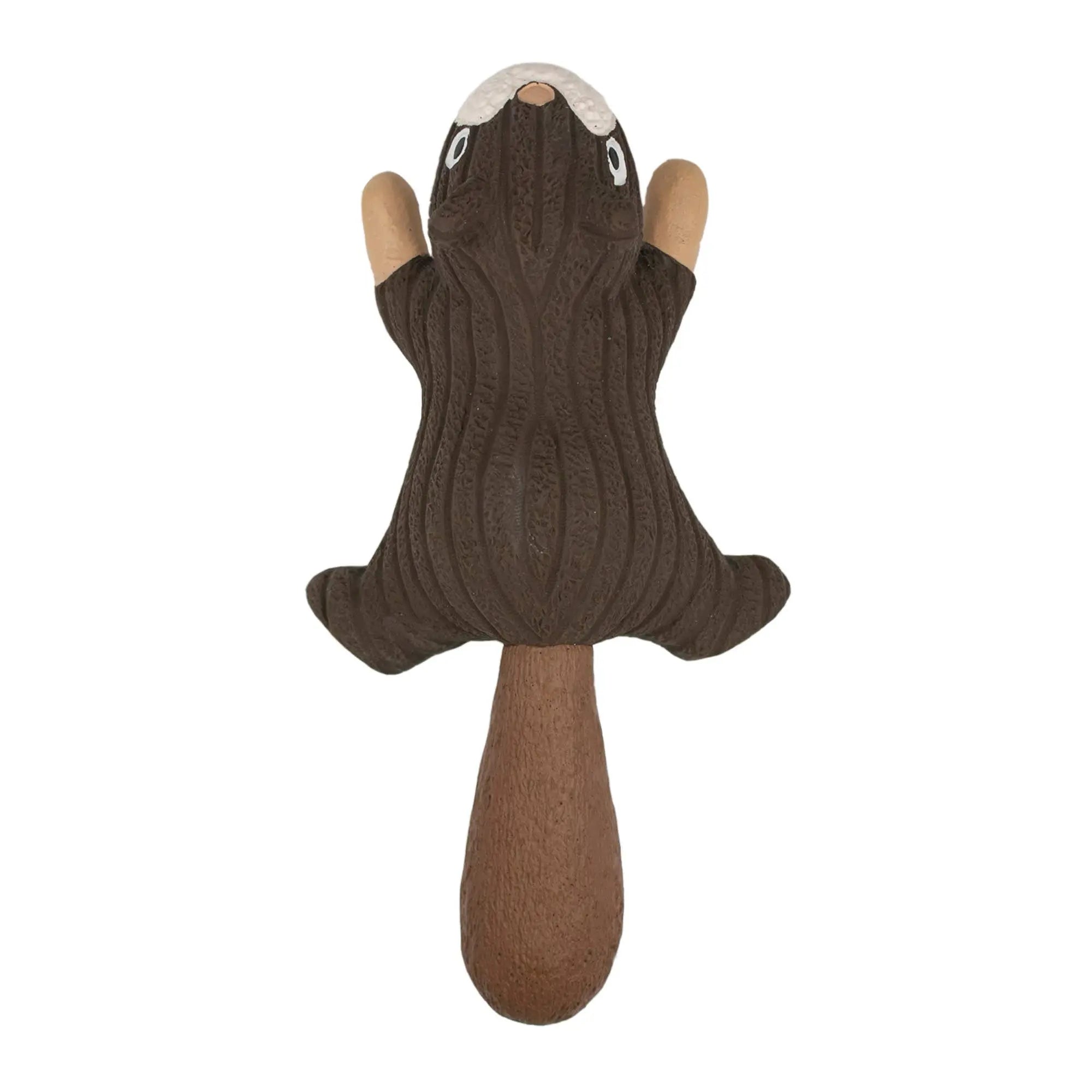 Squirrel Latex Squeaker Toy Tall Tails