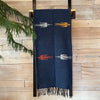 Navy Thunderbird Blanket West Path