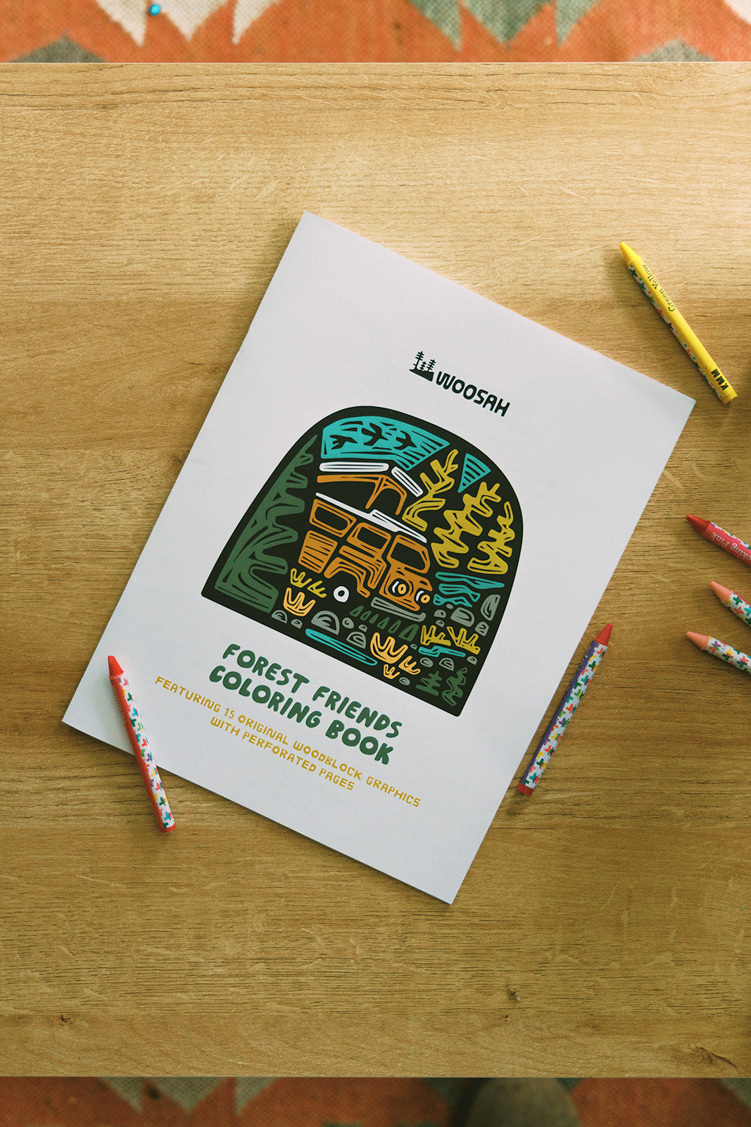 Forest Friends Coloring Book