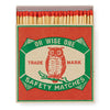 Owl | Square - Safety Matches Archivist Gallery