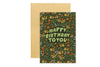 Birthday Flowers Card Woosah Outfitters