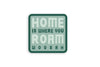 Home is Where you Roam Sticker Woosah Outfitters