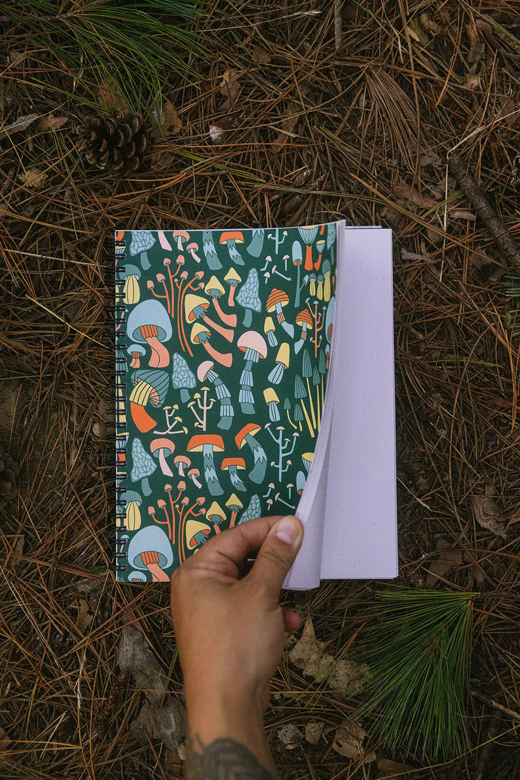 Fungi Wire Notebook Woosah Outfitters