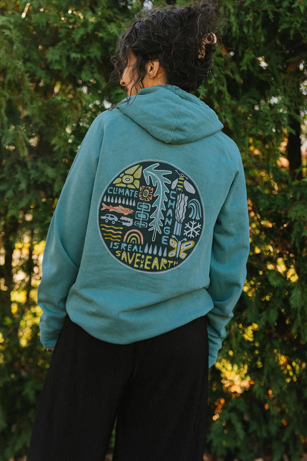 Climate Change Hood Woosah Outfitters