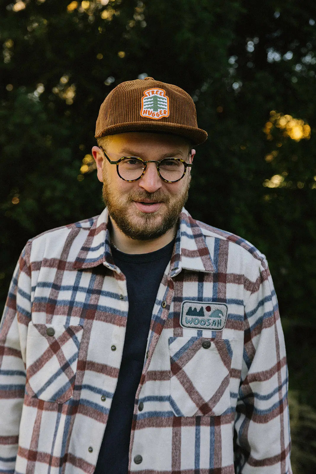 Tree Hugger Corduroy Hat Rust Woosah Outfitters