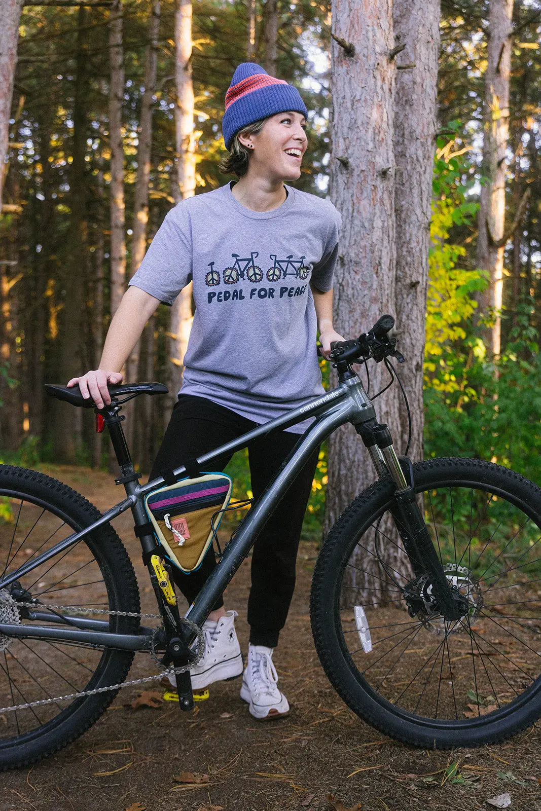 Pedal for Peace Tee Woosah Outfitters