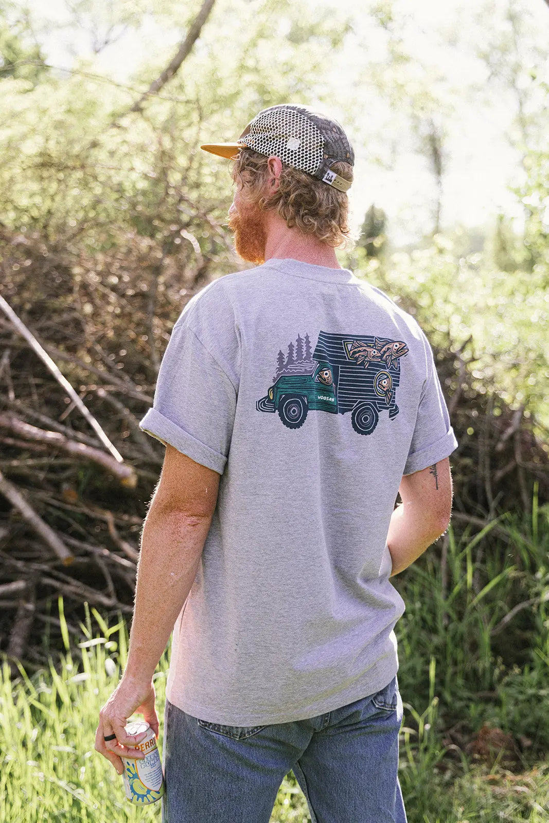 Fish Rig Heavy Tee Woosah Outfitters