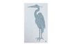 Heron Woodblock Print Woosah Outfitters