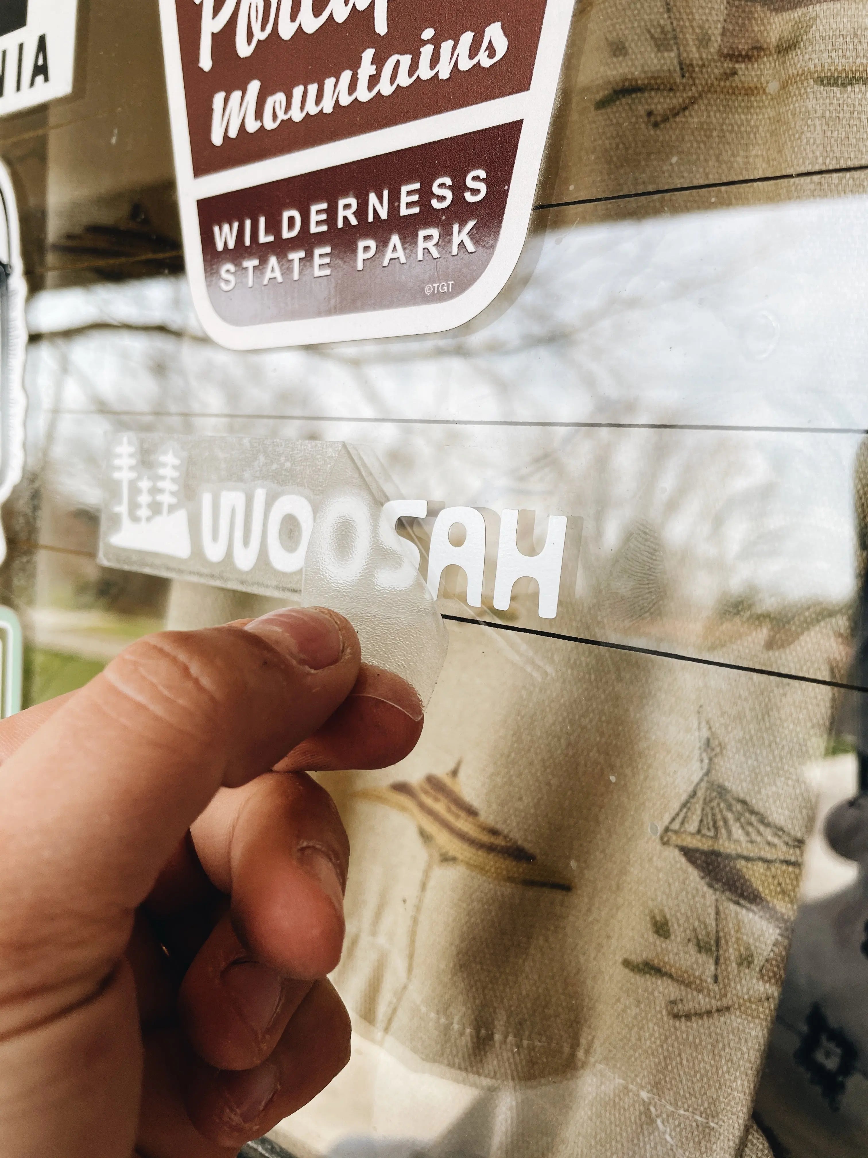 Woosah Vinyl Sticker Woosah Outfitters