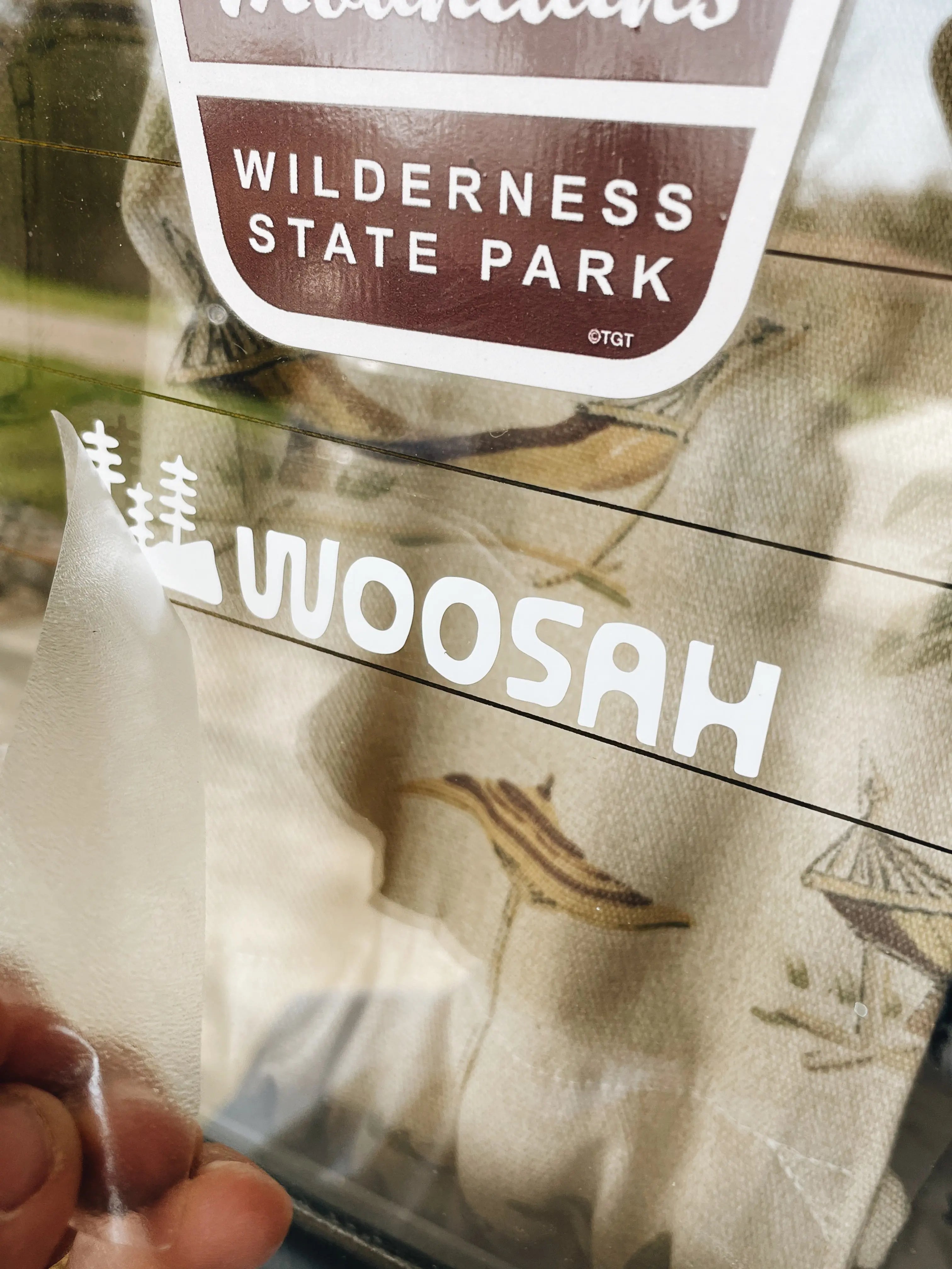 Woosah Vinyl Sticker Woosah Outfitters