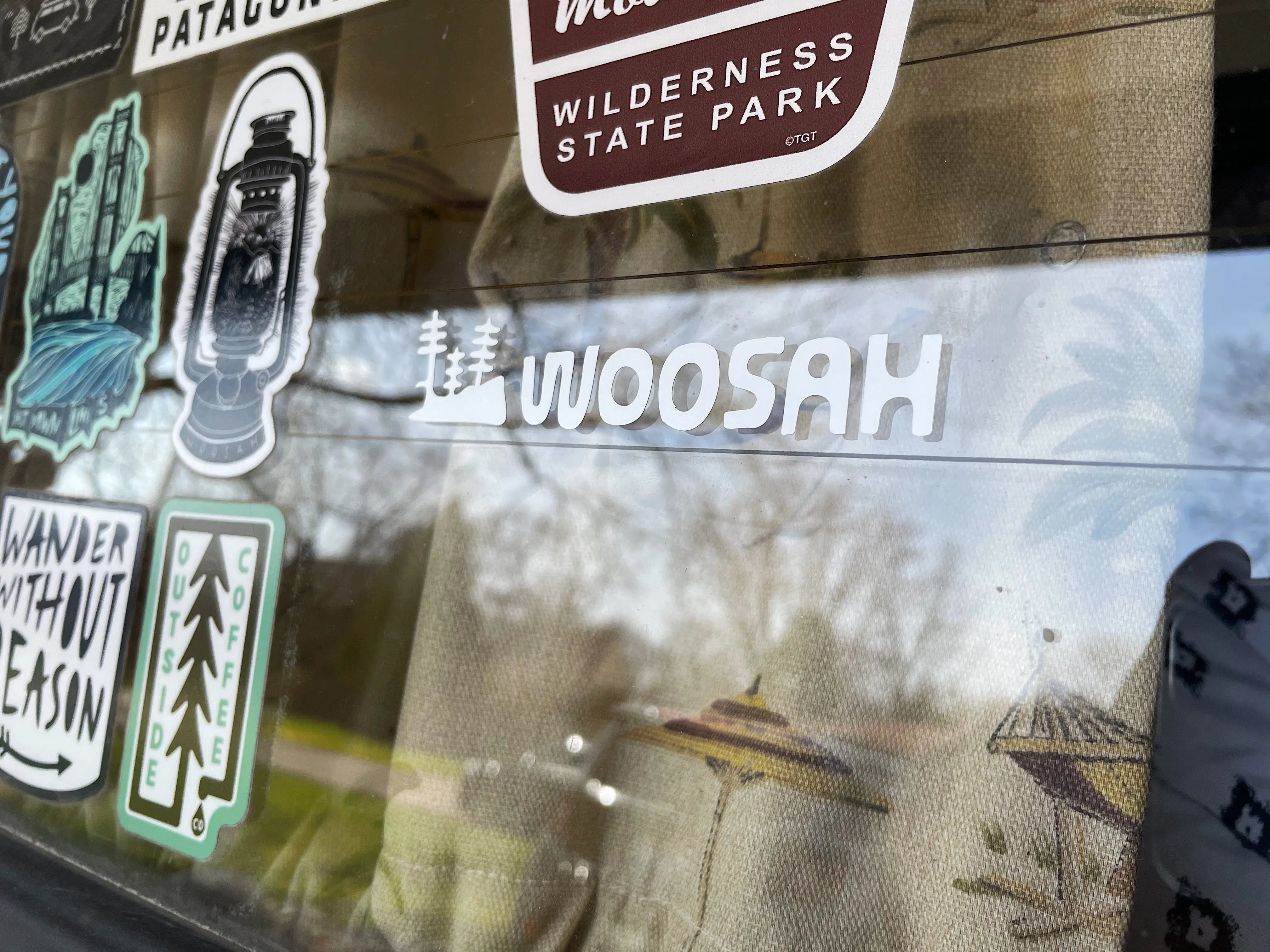 Woosah Vinyl Sticker Woosah Outfitters