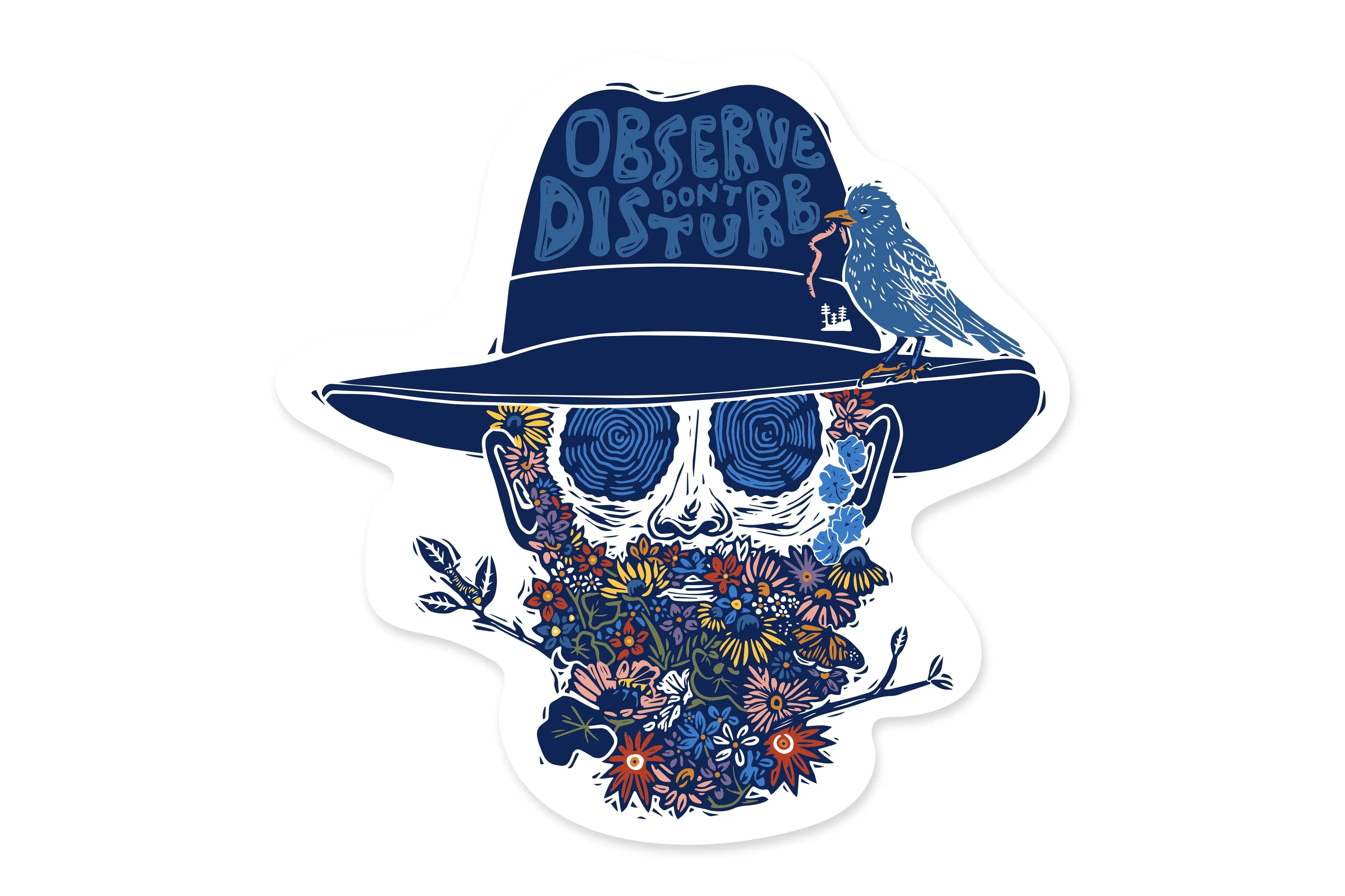 Observe Sticker Woosah Outfitters