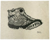 Take A Hike Woodcut Print Woosah Outfitters