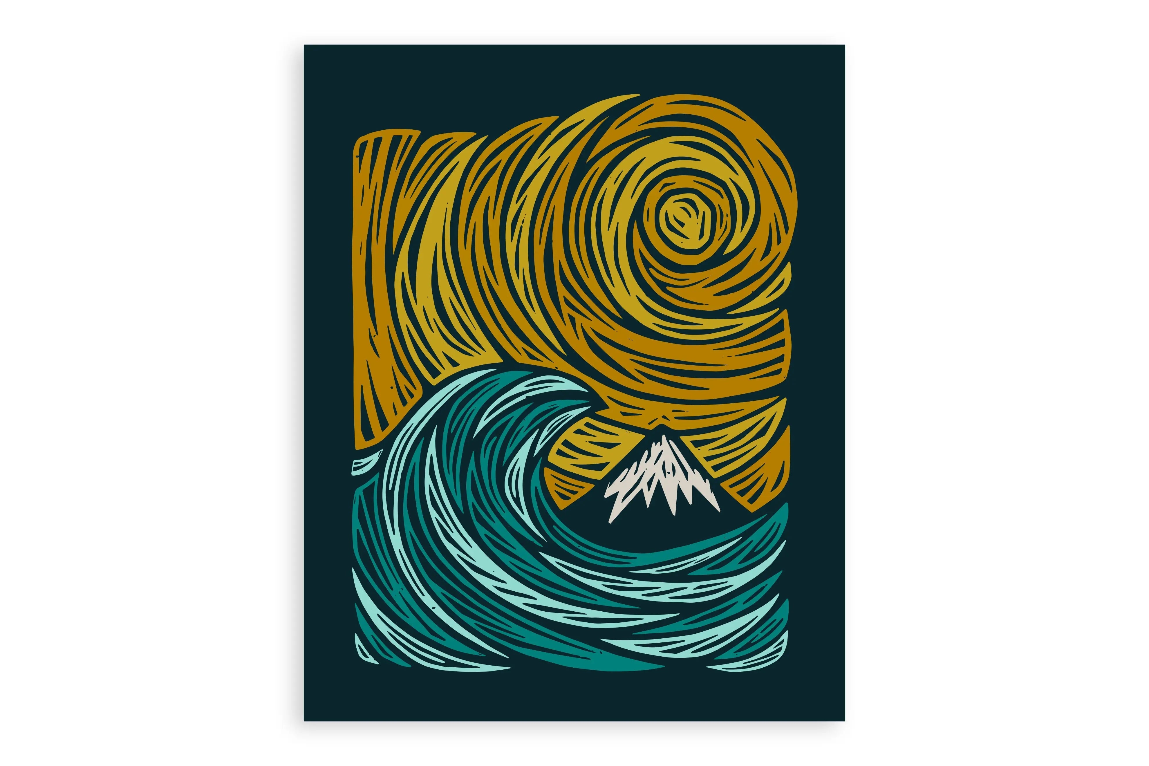 The Great Wave Print Woosah Outfitters