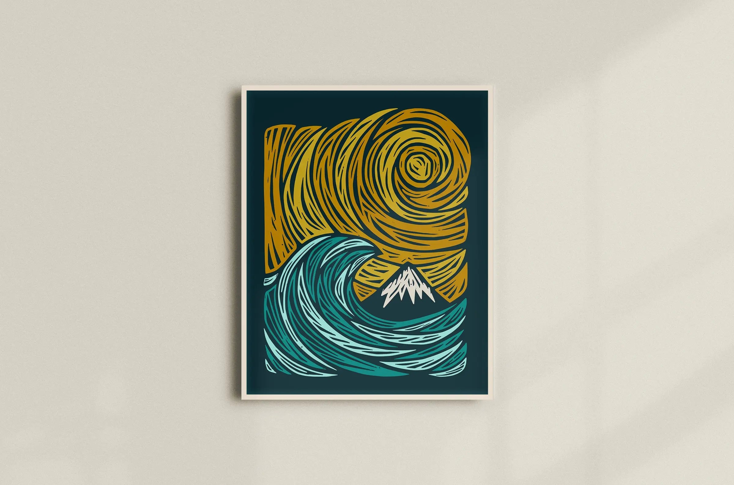 The Great Wave Print Woosah Outfitters