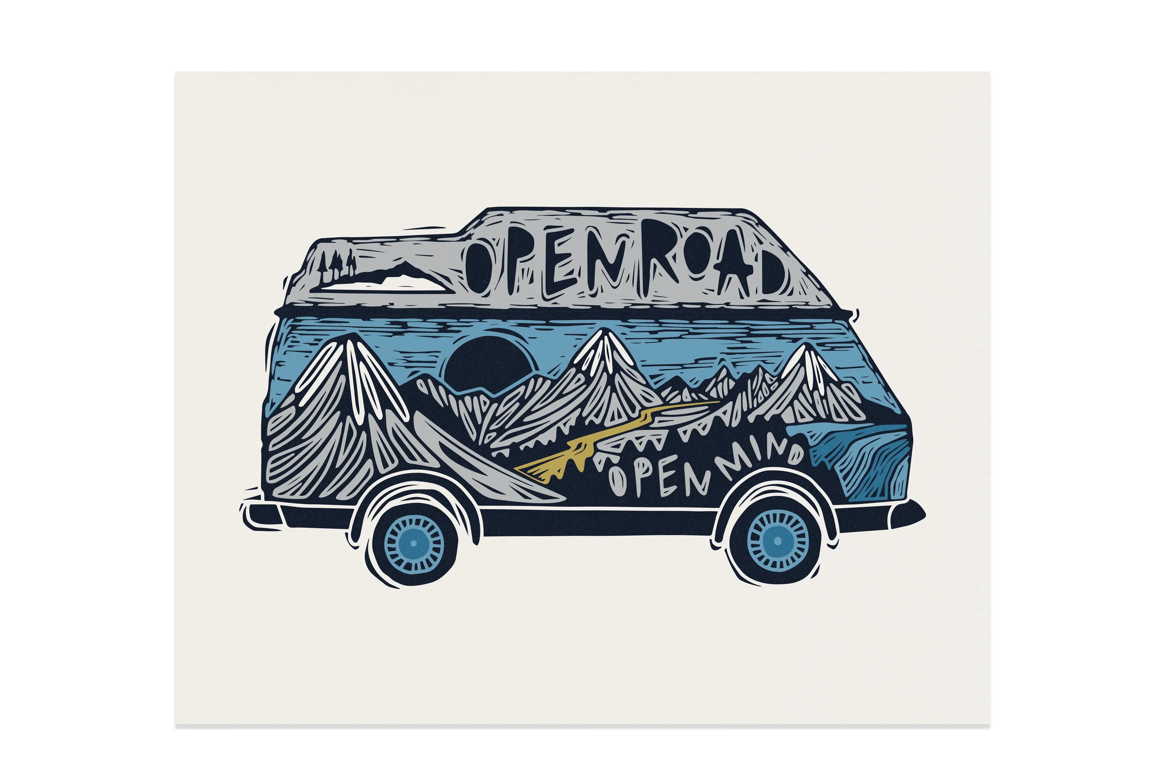 Open Road Print Woosah Outfitters